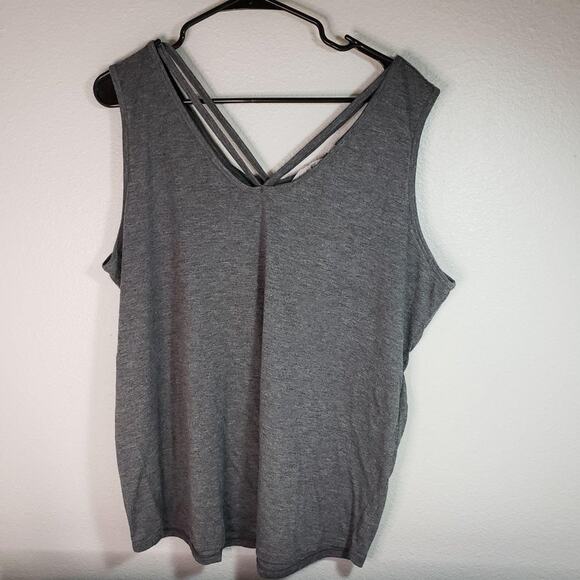 Harmony and Balance grey tank size 2X - Picture 1 of 5